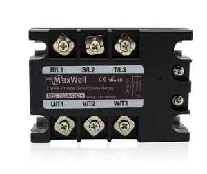 MS-3DA4825 3 Phase SSR Solid State Relay untuk Mesin Pemanas