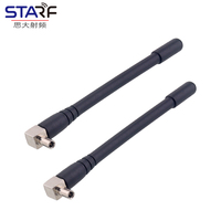 Antena Externa 4G Mini TS9 con Soporte de Goma, Antena LTE de Alta Ganancia con Mejora de Señal WiFi Portátil