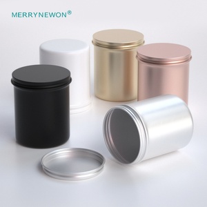 Envase de Aluminio Reciclado de 500 ml, Cilindro Metálico, Envase de Hojalata para Té, Envase de Hojalata de Grado Alimenticio, Tarro de Aluminio - Product Image 2