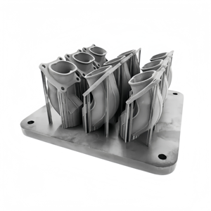 Pièces métalliques imprimées en 3D de haute précision, titane, aluminium, composants d'impression 3D SLM pour échangeur de chaleur - Product Image 2