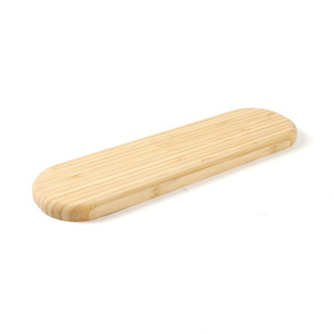 Cross-border certified bamboo <b>long</b> tray, afternoon tea/coffee tray, exquisite and luxurious jewelry storage tray, Nordic style - Product Image 2