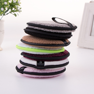 Tampons démaquillants réutilisables en <span class=keywords><strong>microfibre</strong></span> écologiques et colorés personnalisés avec éponge - Product Image 4