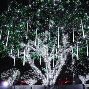 Ngoài trời dẫn chuỗi ánh sáng tắm mưa sao băng ánh sáng giáng sinh trang trí - Product Image 2