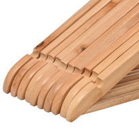 Cintres en bois pour vêtements et costumes, faible MOQ, prix compétitif, direct fabricant