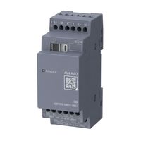 Module de Contrôleur Logique PLC LOGO 6ED1055-1MF00-0BA3, Automatisation Industrielle Programmable, Contrôle 220V, Mémoire EPROM/EEPROM
