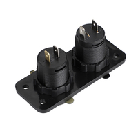 Prise USB étanche QC 3.0 PD 30W avec interrupteur marche/arrêt, panneau de prise allume-cigare 66W 24V, interrupteur combiné pour chauffage de voiturette de golf, voiture, bateau