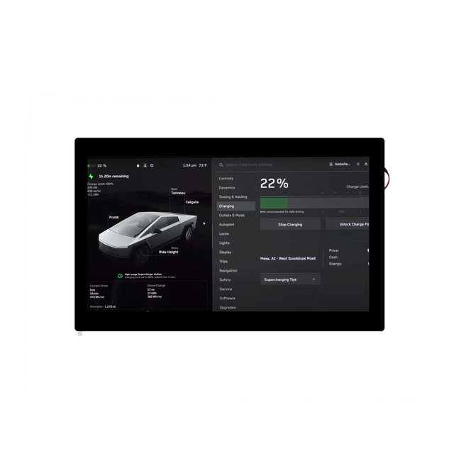 11.6-inch IPS 1920*1080 General Purpose Headrest Automotive Monitor Touch Screen Industrial LCD Module