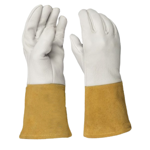 Gants de sécurité automobiles en cuir pleine fleur résistant à la chaleur, couleur personnalisable, protection anti-chaleur pour travaux lourds, taille XL - Product Image 2