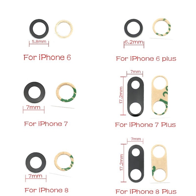 Camera Lens Replacement Parts Back Rear Camera Glass Lens Cover Compatible for iPhone 12 Mini 12 Pro Max