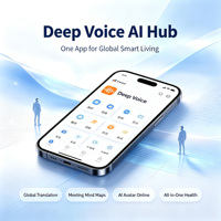Application de traduction IA pour Android et iOS, 70+ langues, développement d'applications mobiles pour le suivi du rythme cardiaque et de l'oxygène sanguin