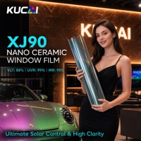 Film céramique nano IR 99 KUCAI série XJ, très vendu en Corée, pour vitres de voiture, isolation thermique élevée, 1,52*30m/rouleau