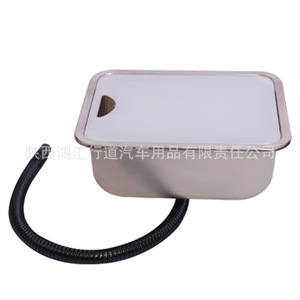 Fregadero Cuadrado Modificado para RV, Acero Inoxidable 304 con Tabla de Cortar, Lavabo Oculto para Lavar Verduras, Montado en el Vehículo - Product Image 5