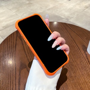 เคสโทรศัพท์มือถือใสแบบแม่เหล็กแฟชั่นสำหรับ iPhone 15 16 17 Pro Max พร้อมปุ่มสัมผัส AI ป้องกันการกระแทกทั้งสี่มุม - Product Image 6
