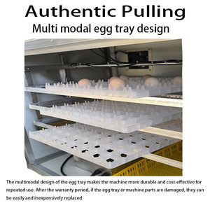 Chất lượng cao 528 tự động gà trứng lồng ấp nở Máy Bán Chạy nhất 220V mới đơn vị PP PC khay chim cút vịt đà điểu ngỗng - Product Image 5