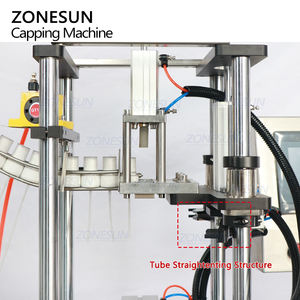 آلة تغذية أغطية الزجاجات الأوتوماتيكية ZONESUN ZS-XG446S لتنظيف وتغذية أغطية زجاجات المنظفات السائلة والتونر ورذاذ الوجه - Product Image 3