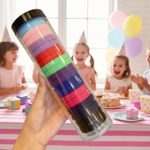 Vendita calda stile coreano accessori per bambini Vintage di tendenza moda in resina peluche cravatte per capelli festa dolce elastici per capelli all'ingrosso - Product Image 3