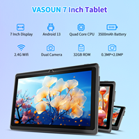 Tablette Android 7 pouces la moins chère, tablette éducative pour enfants, tablette pour enfants 2G+32G, batterie 3500mAh