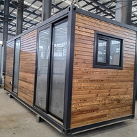 Maison chalet en bois préfabriquée transportable relocalisable bâtiment portable maisons cabine clé en main maisons jardin en bois