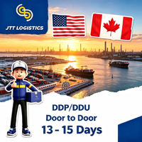 Expédition maritime porte-à-porte DDP Chine vers les États-Unis Canada Fret maritime rapide Taxe incluse Logistique professionnelle