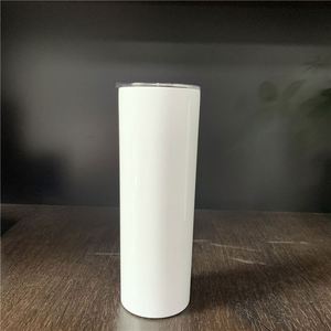 Gobelets isothermes fins de 20 oz pour eau, bière, café, avec ouverture supérieure et inférieure, pour impression par transfert thermique, vente en gros, stock USA - Product Image 5