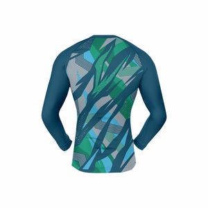 2025 Haute Qualité Pas Cher Prix Mma Compression Rash En Gros Rash Guard pour Hommes Personnalisé Imprimé Jiu Jitsu Rashgurad - Product Image 2