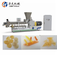 Machine de fabrication de snacks en granulés de formes variées, ligne de production de papad croustillant 3D