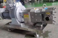 Pompe rotative à haute viscosité, sanitaire, en acier inoxydable, pour moulage de miel