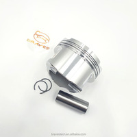 Piston de moteur en aluminium forgé 84.5mm avec anneau pour Audi VW C6 A6 A8 QUATTRO 3.0T Piston forgé