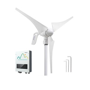 5000 Wát Máy phát điện tuabin gió 5KW 6KW với tấm pin mặt trời lai hệ thống điện gió năng lượng mặt trời hệ thống để sử dụng nhà - Product Image 1