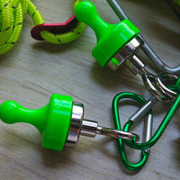 Aimant Fabricants En Gros Haut Roulement Fort Crochet De Tente Magnétique pour Camping En Plein Air Tente Lampe Boucle De Remise