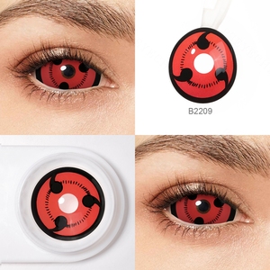 핫 페이시에체 스클레라 콘택트렌즈 22mm 샤링간 애니메이션 스타일 스클레라 렌즈 큰 콘택트렌즈 코스프레 아이 렌즈 렌티야스 - Product Image 3