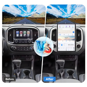14.4 "Qualcomm Android Radio écran pour Chevrolet Colorado GMC Canyon 2014-2018 voiture Headunit CARPLAY Android Auto <span class=keywords><strong>GPS</strong></span> Navigation - Product Image 5