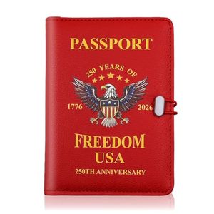 Porta Pasaportes de PU con Protección RFID, Cartera de Viaje Minimalista, Accesorio de Regalo Personalizado al por Mayor - Product Image 1