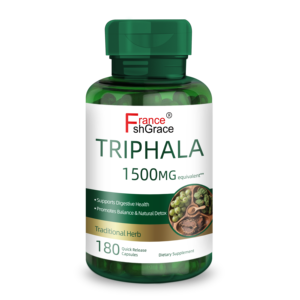 Kapsul <span class=keywords><strong>Triphala</strong></span> Khusus Suplemen Herbal Organik dengan Dukungan Pencernaan, Dukungan Usus Besar, dan Dukungan Sistem Kekebalan Tubuh Suplemen <span class=keywords><strong>Triphala</strong></span> - Product Image 4