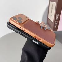 Étui intelligent pour téléphone portable en PC à 4 côtés anti-rayures pour iPhone 17 Air 16 15 14 13 Pro Max Plus, avec objectif transformable d'origine