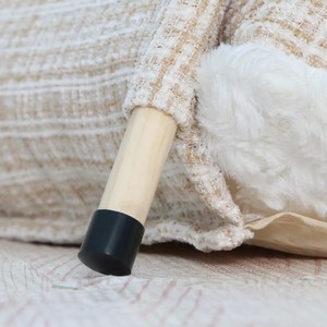 Cama tipi personalizada de poliéster y algodón para gatos y perros, cama tipi para mascotas pequeñas y medianas con almohadilla gruesa de felpa - Product Image 6