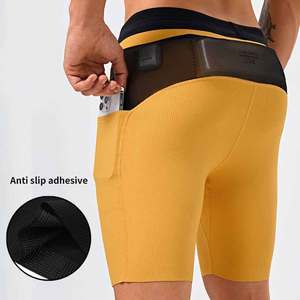 Custom Logo Blank Biker Shorts Men 2 In 1 Athletic Shorts Quick Dry Workout Running Shorts