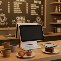 Terminal de point de vente tactile tout-en-un pour restaurant et commerce de détail, avec système Windows et Android, caisse enregistreuse, multi-CPU S01, garantie 1 an
