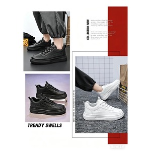 Zapatillas Blancas para Hombre, Modernas, Deportivas, Casuales, para Correr, con Diseño de Malla Transpirable para la Temporada de Primavera - Product Image 6