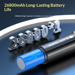 <span class=keywords><strong>Torcia</strong></span> Tattica <span class=keywords><strong>da</strong></span> Esterno Black Panda, <span class=keywords><strong>Torcia</strong></span> <span class=keywords><strong>LED</strong></span> ad Alta Luminosità, <span class=keywords><strong>Torcia</strong></span> di Emergenza e Sicurezza <span class=keywords><strong>Ricaricabile</strong></span> - Product Image 4