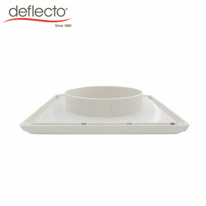 China Factory 4 5 6 8 Inch Square White <strong>Black</strong> PP Louver <strong>Vent</strong> Hood Air Return Cover, Dryer Bathroom Exhaust <strong>Vent</strong> - Product Image 4