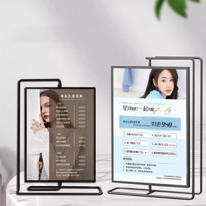 Quảng cáo hiển thị cử<span class=keywords><strong>a</strong></span> hàng trang trí bảng đứng Bảng menu nhà hàng thẻ hiển thị đứng - Product Image 4
