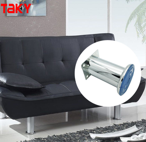 Круглые стальные металлические ножки 80, чугунные мебельные ножки, легкая установка, ножки для дивана, Patas De Muebles - Product Image 1