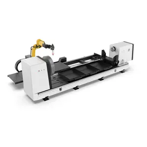 4000-12000W 6 axis industrial robot fiber laser cladding machine