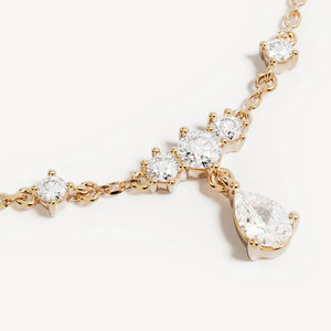 <span class=keywords><strong>Collier</strong></span> en or 18 carats avec diamant de laboratoire Silent Bloom, <span class=keywords><strong>collier</strong></span> en argent sterling 925, sans ternissement, ensemble de boucles d'oreilles fines, personnalisation - Product Image 4