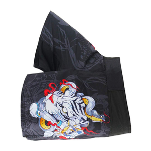 Pantalones cortos MMA cómodos de proveedor directo de fábrica Diseñe su propio logotipo Pantalones cortos MMA impresos completamente personalizados - Product Image 2