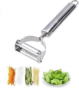 Éplucheur à pommes de terre en acier inoxydable, bord tranchant, trancheuse à légumes durable, outil de cuisine - Product Image 2