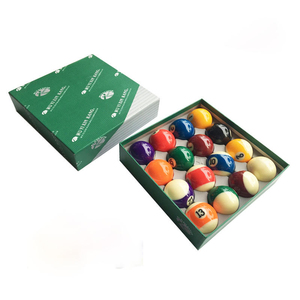 Juego de 16 Bolas de Billar y Snooker de Resina Verde 4A - Product Image 2