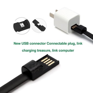 22cm al aire libre colorido Mini Micro <span class=keywords><strong>USB</strong></span> pulsera cargador de datos Cable de carga Cable de sincronización para Samsung Micro <span class=keywords><strong>Usb</strong></span> Cable tipo <span class=keywords><strong>C</strong></span> - Product Image 3