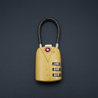 Cadenas à combinaison fiable en alliage de zinc, serrure de sécurité à 3 chiffres pour casier de gym et valise de voyage
